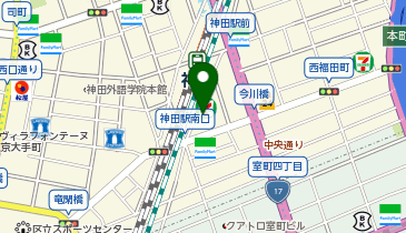 快活CLUB 神田駅南口店の地図画像
