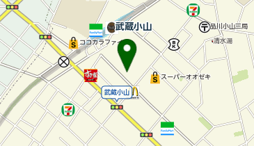 快活CLUB 武蔵小山駅前店の地図画像