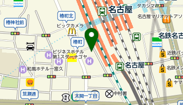 快活CLUB 名古屋駅太閤通口店の地図画像