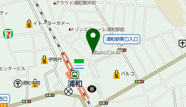 快活CLUB 浦和駅東口店の地図画像