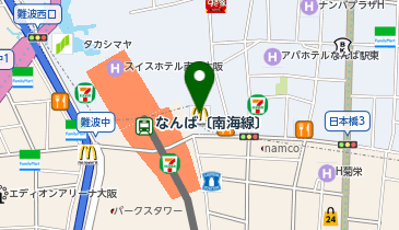 快活CLUB なんば日本橋店の地図画像