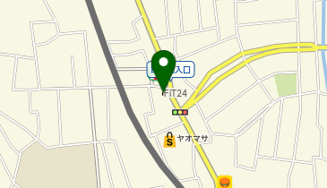 FiT24 小田原蛍田店の地図画像