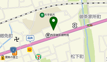 FiT24 夙川店の地図画像