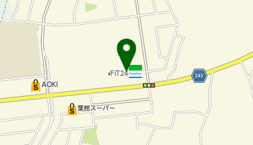 FiT24 龍ケ崎店の地図画像