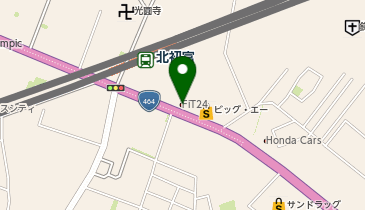 FiT24 鎌ヶ谷北初富店の地図画像