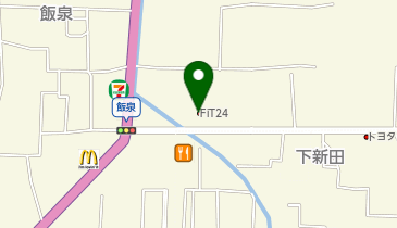 FiT24 小田原鴨宮店の地図画像