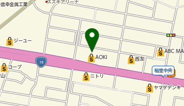 FiT24 長野南バイパス店の地図画像