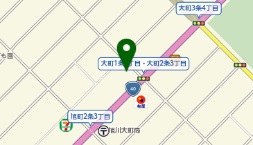 FiT24 旭川大町店の地図画像