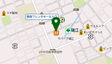 FiT24 瑞江駅前店の地図画像