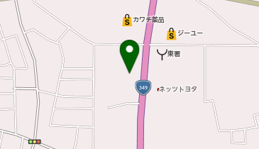 FiT24 那珂店の地図画像