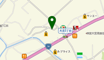 FiT24 名護店の地図画像