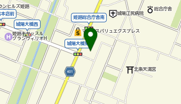 FiT24 姫路北条店の地図画像