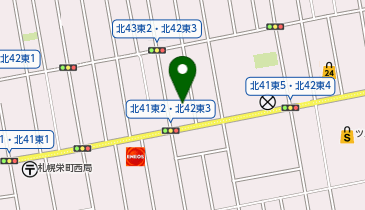 FiT24インドアゴルフ 札幌北42条店の地図画像