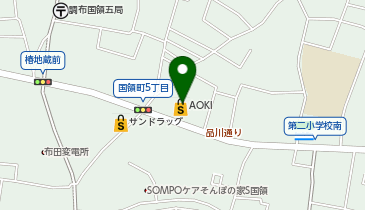 FiT24インドアゴルフ 調布店の地図画像