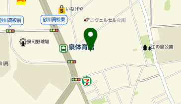 FiT24 立川幸町店の地図画像