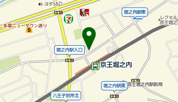 アイセイ薬局 堀之内店の地図画像