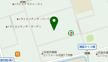 アイセイハート薬局 獨協大学前駅店の地図画像