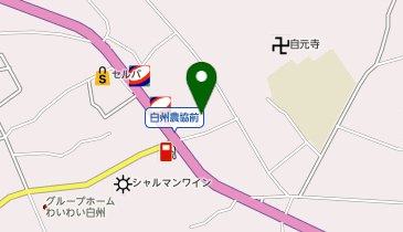 アイセイ薬局 白州店の地図画像