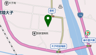 アイセイ薬局 大子店の地図画像