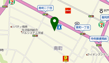 アイセイ薬局 水戸南町店の地図画像