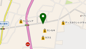 アイセイ薬局 安良川店の地図画像