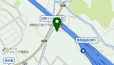 おふろの王様 港南台店の地図画像