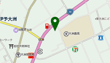 彩さ美大洲店の地図画像