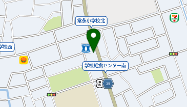 and cafe 甲府昭和店の地図画像
