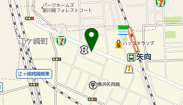 雷神堂 矢向店の地図画像