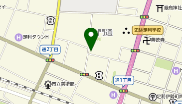雷神堂 足利店の地図画像