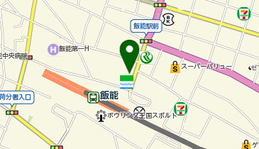 焼肉ホルモンたけ田 飯能店の地図画像