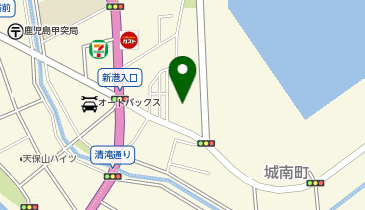 太陽建機レンタル 鹿児島中央支店の地図画像