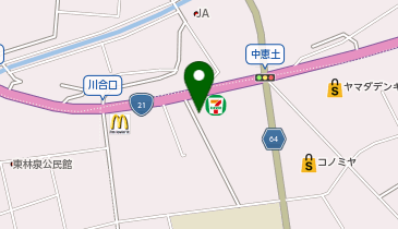 太陽建機レンタル 可児支店の地図画像