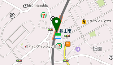 おむすび権米衛 エミオ狭山市店の地図画像