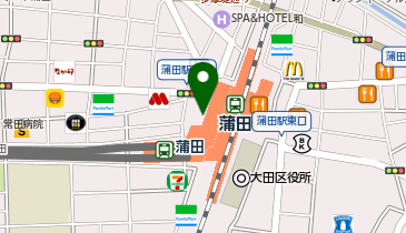 おむすび権米衛 グランデュオ蒲田店の地図画像