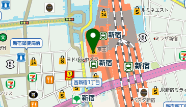 おむすび権米衛 京王新宿店の地図画像
