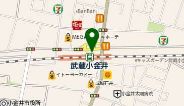 おむすび権米衛 nonowa武蔵小金井店の地図画像