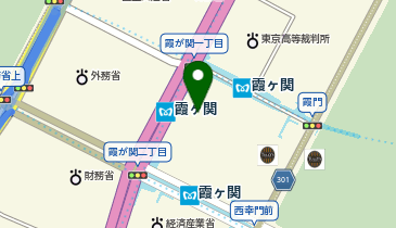 おむすび権米衛 農林水産省店の地図画像