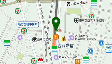 おむすび権米衛 西武新宿ペペ店の地図画像