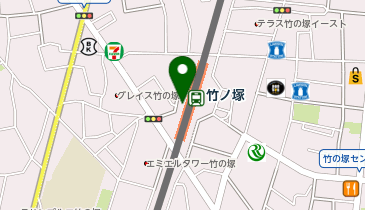 おむすび権米衛 エキア竹ノ塚店の地図画像