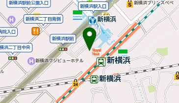 おむすび権米衛 キュービックプラザ新横浜店の地図画像