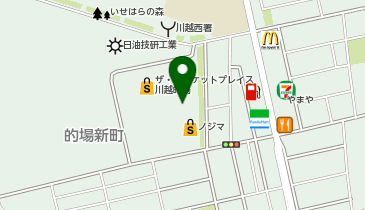 くまざわ書店 的場店の地図画像