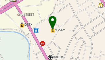田園書房 つかざん店の地図画像