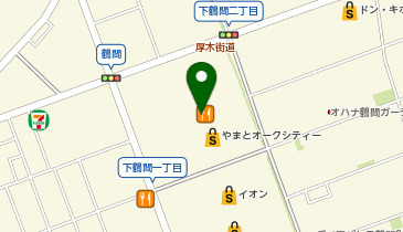くまざわ書店 大和鶴間店の地図画像