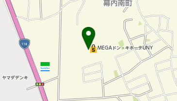 くまざわ書店 会津若松店の地図画像