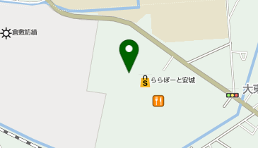 くまざわ書店 ららぽーと安城店の地図画像
