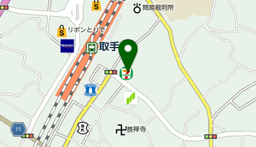 こころあ堂 取手店の地図画像