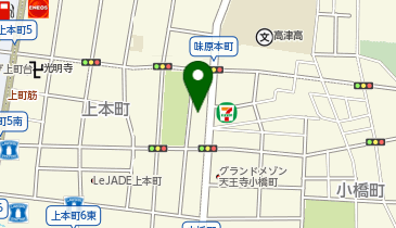 こころあ堂 大阪店の地図画像