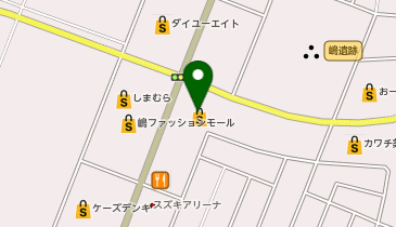 さすがや ドン・キホーテ山形嶋南店の地図画像