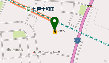 さすがや イオン七戸十和田駅前店の地図画像